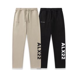 Plus Size Pants 2023ss Sweatpants Men Women 1 Quality Letter Printing Black Khaki Trousers242M