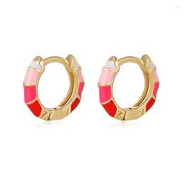 Dangle Earrings Fashion Design Hoop 2023 Small Cute Jewelry For Kids Girls Party Birthday Gift Accessories