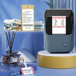 Other Electronics NiiMbot B1 Inkless Label Printer Handheld Portable Bluetooth Adhesive Sticker Business Labelling Machines Paper 20mm 50mm Labels 231019