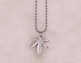 Pendant Necklaces Collares De Moda 2023 Leaf Necklace Igirl 90s Aesthetic Accessories Hip Hop Jewelry E Boy Girl Grunge Punk Harajuku Chains
