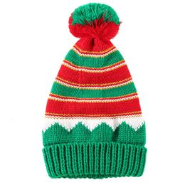 Christmas Hat Fashion For Kids And Adults Knitted Christmas Hat Fashion Warm Men's And Women's New Woolen Hat