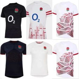 S-5XL 2023 2024 Englands Rugby Formaları Erkekler İçin 23/24 Polo Gömlek Erkek Jersey Top