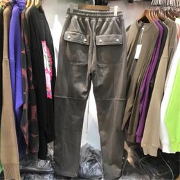 Men's Pants PAF ARCHIVEAutumn And Winter Men's Work Clothes High Arcade Can Twist Buckle Multi Pocket High-Quality Thick Trousers Casual