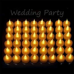 Other Event Party Supplies LED Candles 482412 Pack Battery Operated Batteries Lights to Create Warm Ambiance Naturally Flickering Bright 231019