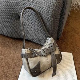 Shoulder Bags Retro Design Leather Shoulder Bags for Underarm Bag Female Designer Handbags and Lock Lady Bagstylishdesignerbags