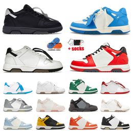 free shipping shoes out of office sneaker off runner designer shoes for men women black dark blue white grey blue yellow luxury mens shoes trainers walking dghate