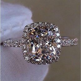 Size5 6 7 8 9 10 Victoria Weick Jewellery 925 sterling silver filled White sapphire Gem Zirconia gold Women Wedding Engagement band 265b