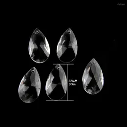 Chandelier Crystal K9 Clear Water Drop Mesh Pendants 22mm 38mm 50mm 63mm 76mm 100mm Glass Suncatcher Prism Hanging Trimming Part