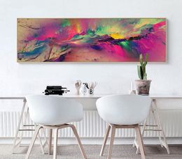 Large Wall Art Canvas Pictures For Living Room Home Decor Unreal Clouds Abstract Oil Painting on Canvas For Home Room Decoration8059140