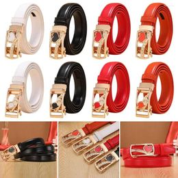 Belts Fashion Casual Luxury Designer Brand Ladies Dress Pants Bands Genuine Leather Belt Automatic Buckle Waistband