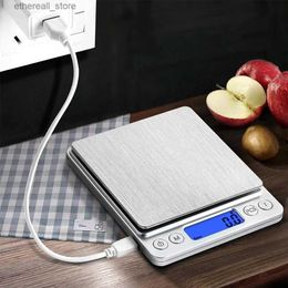 Bathroom Kitchen Scales Digital Kitchen Scale Small Jewellery Scale Digital Weighing Scale Food Precision LCD Jewellery Scale Electronic Weight 500g-2kg Q231020