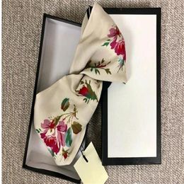 Designers Silk Cross Elastic Women Headbands Italy Brands Girls Flowers Hair bands Scarf Hair Accessories Gifts Head228a