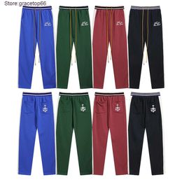 Men's Pants Designer Pants Rhude Sweatpants Cargo Women Casual Fitness Workout Track Joggers Trousers Various Styles S-xl