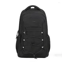 Backpack Waterproof Polyester For Men And Women One-shoulder Portable Computer Bag Schoolbag