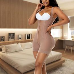 Women Corset Fajas Colombianas shapewear Hip Lifting Siamese Shape Shorts Slimming Shoulder Strap Bodysuit 2205132730