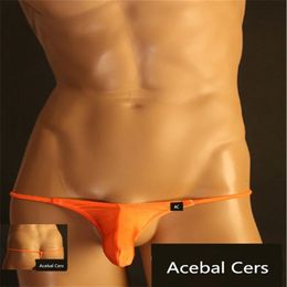 Acebal Cers 20187 Brand TM Sexy Mens Underwear Gay Penis Pouch Thongs And G Strings Lingerie Men Jockstraps Underwear Charming2910