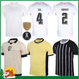 23 24 Camisas de futebol de futebol coríntias de coríntios Paulinho Willian 2023 2024 Guedes R.Augusto Luan Fagner Gil Jersey Camisa Corinthian Doutor Shirt