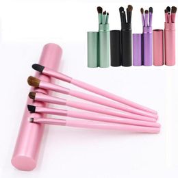 Travel Portable Mini Eye Makeup Brushes Set for Eyeshadow Eyeliner Eyebrow Lip brues Make Up Brushes kit Professional tools