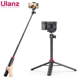 Tripods Ulanzi MT-44 Extend Livestream Tripod Stand 42inch Tripod with Phone Mount Holder Vertical Shooting Phone DSlR Camera Tripods 231020