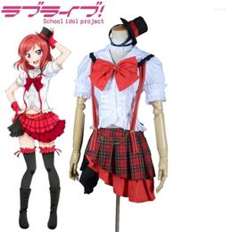 Anime Costumes Cos LoveLive Maki Nishikino Lolita Cosplay Costume