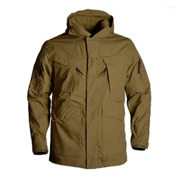 Hunting Jackets Clothes Camo Waterproof Windbreakers Tactical Jacket Camping Military Army Clothing Hooded Outdoor