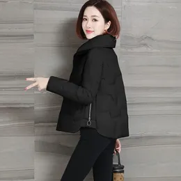 Women's Trench Coats Light Short Down Cotton Female Jackets Coat Winter Small 2023 Explosive Hatless Fallow Fashion Casua