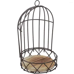 Candle Holders Bird Cage Shelf Cupcakes Stand Birdcage Flower Rack Decorative Holder Dining Table Candleholder Planters Succulents Lanterns