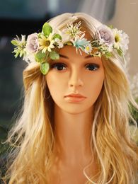 Headpieces Bride Wedding Flower Decoration Headband Fashion Party