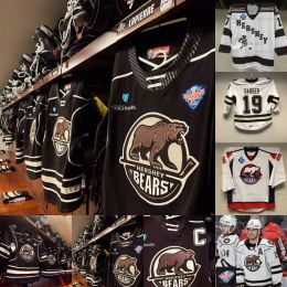 PERSONALIZADO 2023 Hershey Bears Calder Cup Finals Jersey Garrett Pilo Aaron Ness Connor McMichael Julian Napravnik Mike Vecchione Joe Snively Bogd