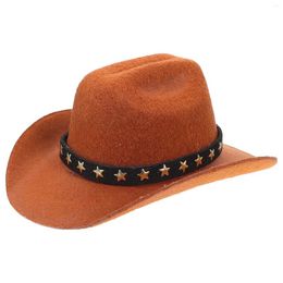 Dog Apparel Role Play Outfits Cowboy Hat Party Headdress The 13.5X11X6cm Pet Supplies Brown Puppy Small Decorative