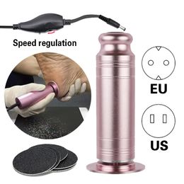 Beauty Microneedle roller Electric Foot File Pedicure Tools Professional Feet Care Callus Dead Skin Remover Exfoliants Scrubber Grinder Pedicura Machine 231020