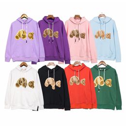New Men's and Women's Hoodies Designer Luxury Brand Hoodie Sweater Brown Bear Sweatshirt Street Casual Jacket Hoodie Fashion Pure Cotton Size S-XL