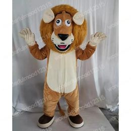 Performance Lovely lion Mascot Costumes Carnival Hallowen Gifts Unisex Adults Fancy Games Outfit Holiday Outdoor Advertising Outfit Suit
