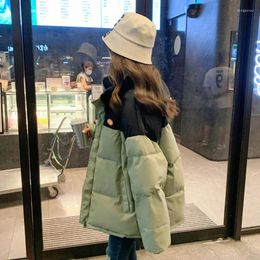 Women's Trench Coats Jacket For Women 2023 Winter Cotton Coat Female Clothing Thicken Parkas Cotton-padded Loose Jackets Warm Korean