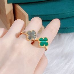 four leaf clover Earrings Made of natural shells and natural agate Gemstone Gold Plated 18K designer for woman T0P quality highest counter quality premium gifts 008