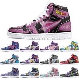 New Customized Shoes DIY Sports Basketball Shoes males 1 female 1 Anime Customized Character Trend Versatile Outdoor Sports Shoes 323220