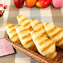 Decorative Flowers 6pcs Artificial Bread Doughnuts Fake Cake Bakery Sweet Tables Decoration Pography Props Wedding Party Home Decor