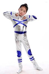 Stage Wear Halloween Children's Anime Drama Robot Cartoon Performance Costume Child Spacesuit Modern Dance