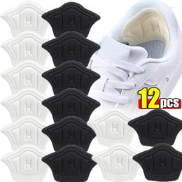 Women Socks 12pcs Insoles Patch Heel Pads For Sport Shoe Adjustable Size Feet Pad Pain Relief Cushion Insert Insole Protector Stickers