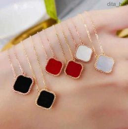 2023 Fashion Pendant Necklaces for women Elegant locket Necklace Highly Quality Choker chains Designer Jewelry 18K Plated gold girls Gift