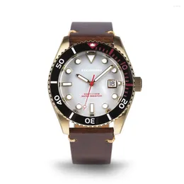 Wristwatches Men's Fashion Automatic Watch 100m Waterproof Calendar C3 Luminous Sports Military Mechanical Wrist Drop Reloj