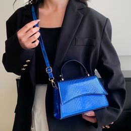 Evening Bags Pattern Handbags Luxury PU Leather Female Shopping Purse Crossbody Bag Designer Womens Shoulder Clutch 231019