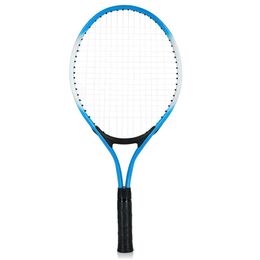 Squash Racquets Tennis Racket 19 inches for Kids Iron Alloy Racquet Beginner Practice with Ball and Carry Bag 231020