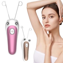 Epilator Women Electric Body Hair Removal Defeatherer Cotton Thread Depilator Beauty Personal Care Appliance 231020