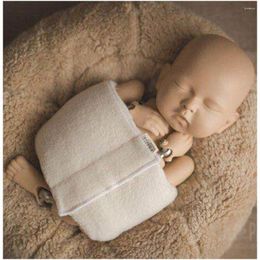 Blankets High Elastic Ppo Baby Wrap Born Swaddling Wraps Infant Fotografia Prop Pography Props