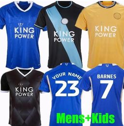 23 24 Leicester Soccer Jerseys BARNES Tielemans home away VARDY MADDISON IHEANACHO AYOZE NDIDI DAKA LOOKMAN City Home 2023 2024 Vardy Football Uniforms Men kids