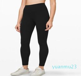 Yoga Outfit Leggings With Nude Fitness Pants Seamless Highwaist Hiplifting Elastic Ninepoint Sweatpants For Women