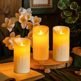 Candles 1 Pc Electronic Candle Lights Simulation Of Plastic Wedding Party Birthday Decorations Family Ornaments 231019