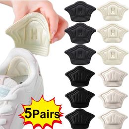 Women Socks 2-10pcs Shoe Pad Foot Heel Cushion Pads Sports Shoes Adjustable Antiwear Feet Inserts Insoles Protector Sticker Insole