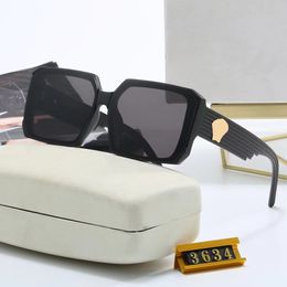 Designer Men Women Goggles Black Polarized Classic Sunglasses Driving Shades Beach Female Eyeglasses Sun Glasses 5 Color 3634